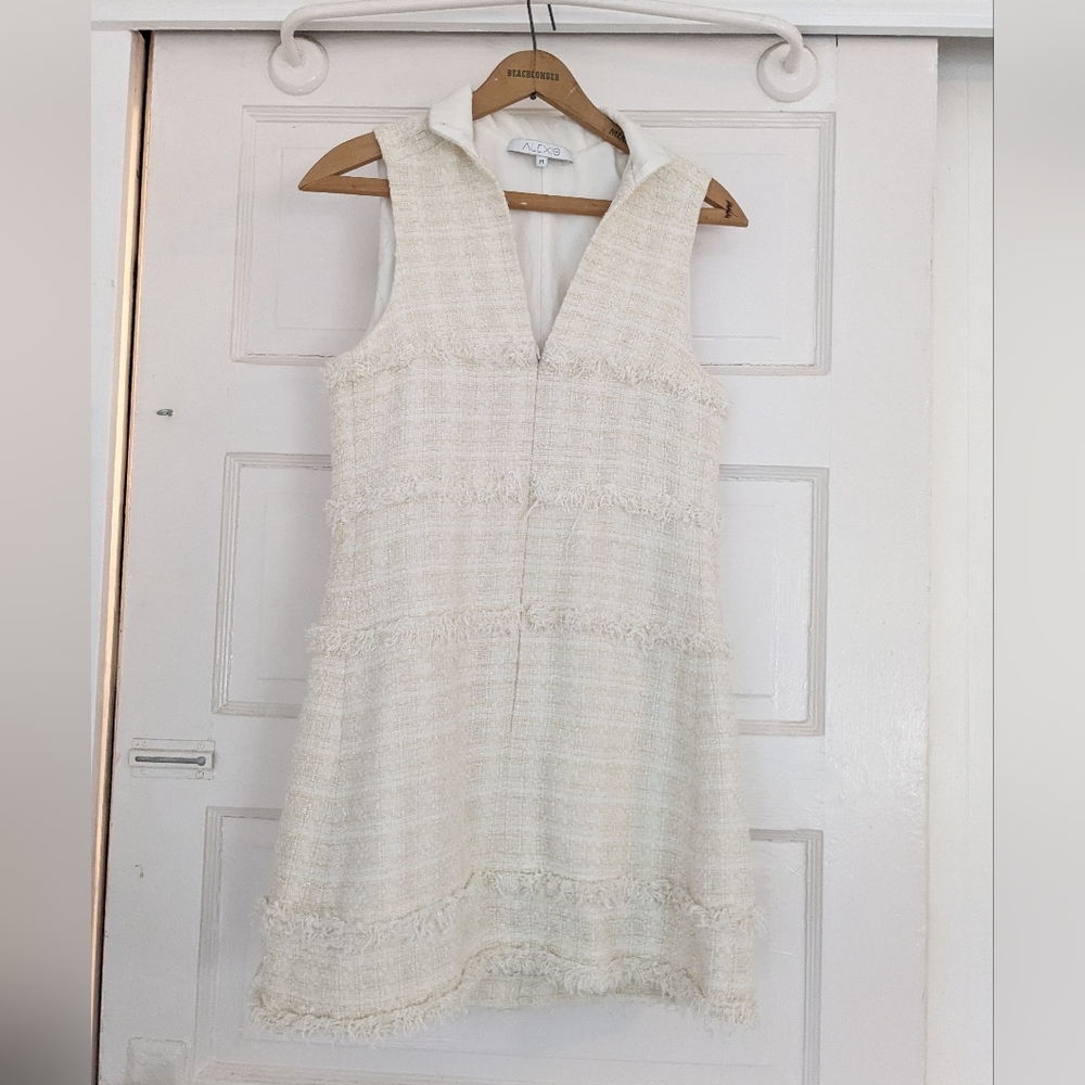 Alexis ira tweed dress M
